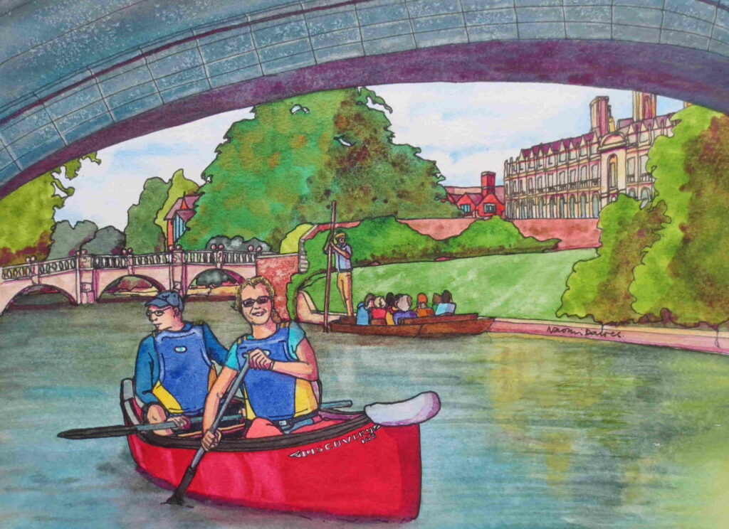Canoes on the Cam